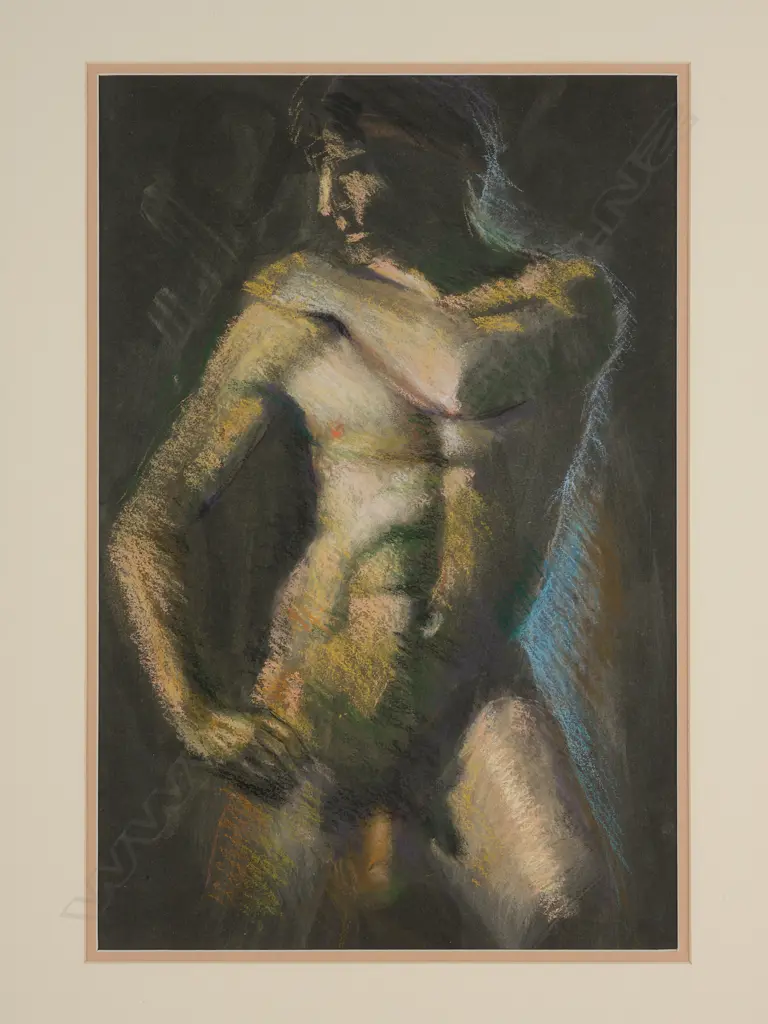 Charles Rose (1921-2017) 'Male nude', 1986 Image 1++